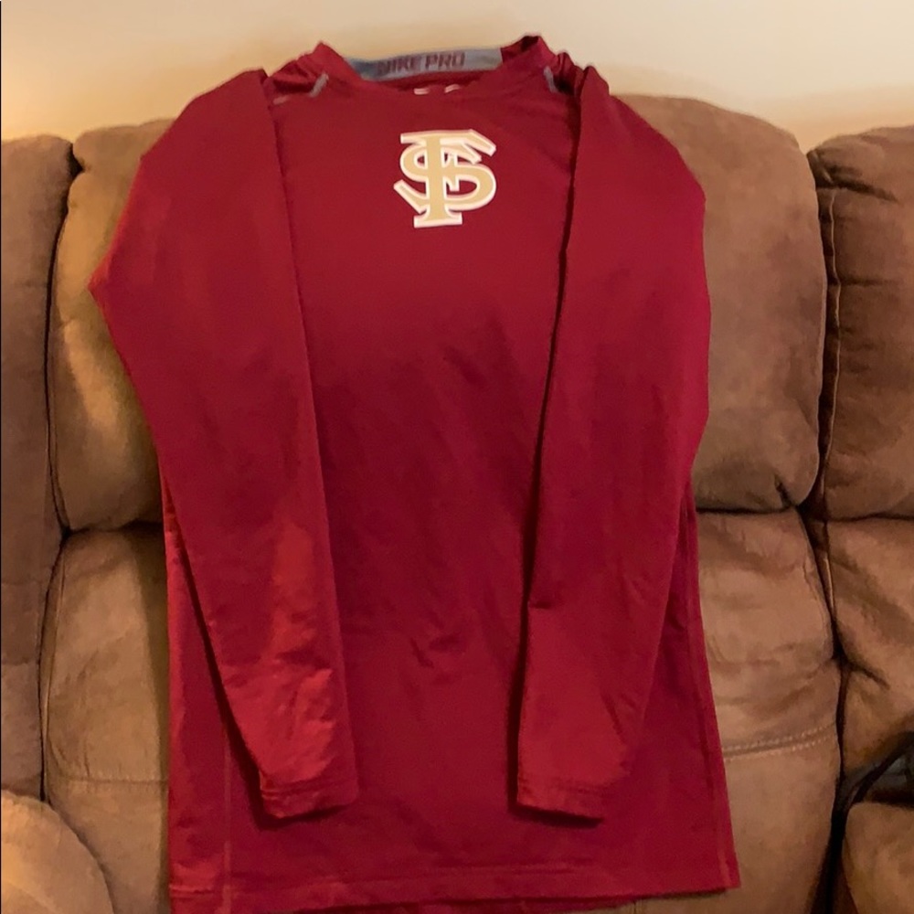 FSU Nike Dri-fit Compression long-sleeve shirt